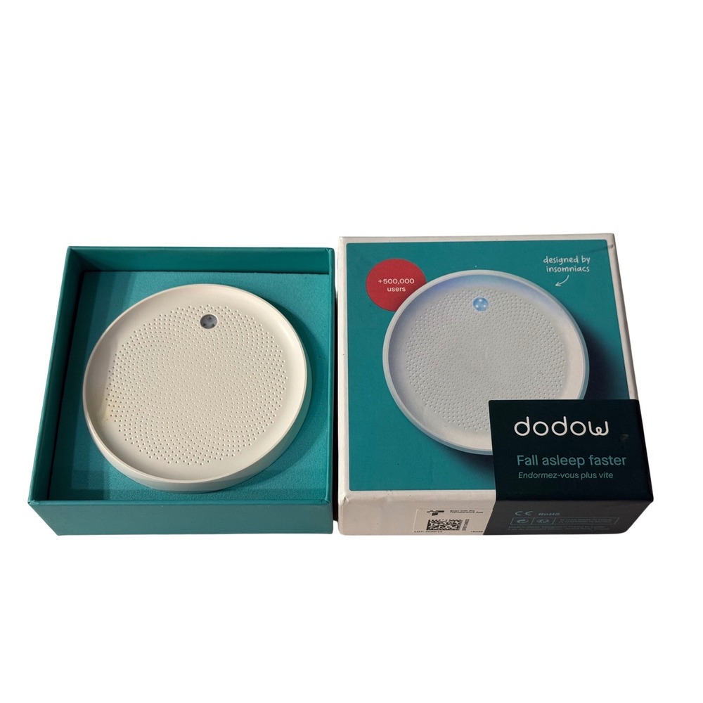 Dodow Sleep Aid Device White Blue Light Metronome for Insomnia and Anxiety